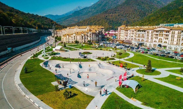 Комплекс апартаментов "Красная поляна" (бывш. "Горки Город")